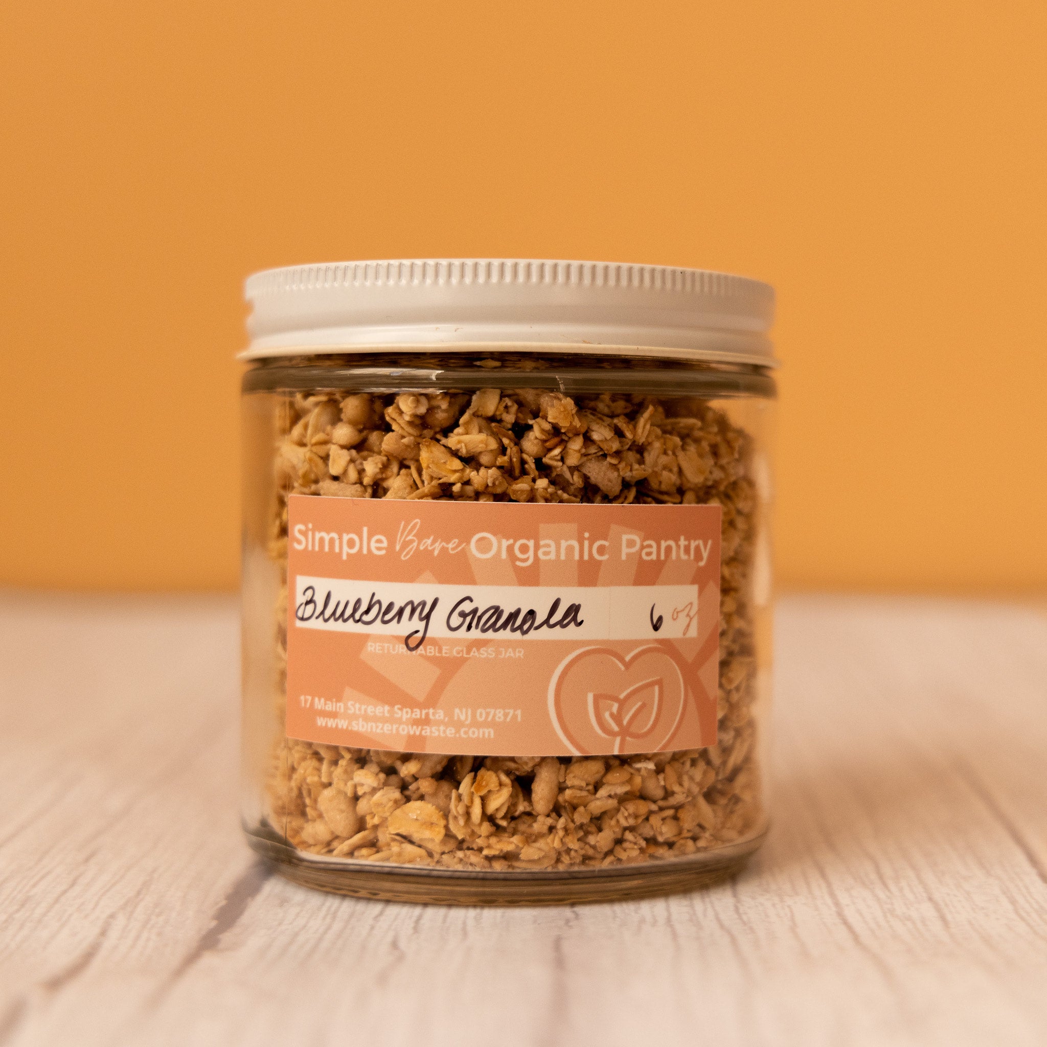 PREFILL Organic Granola Blueberry 16 Oz Simple Bare Necessities